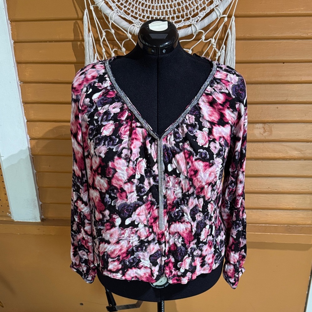 Floral Long Sleeve Blouse